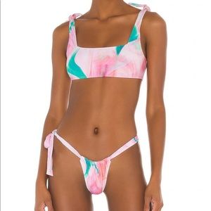 Frankies Bikini Kendall Top and Bottom Trippy